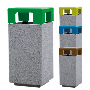 Papeleira Kube Selectif Verde