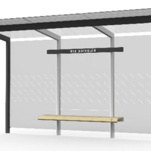 Abrigo de passageiros Trax MAD13