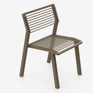 Cadeira Coro metal sem braços