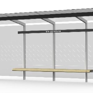 Abrigo de passageiros Trax MAD16